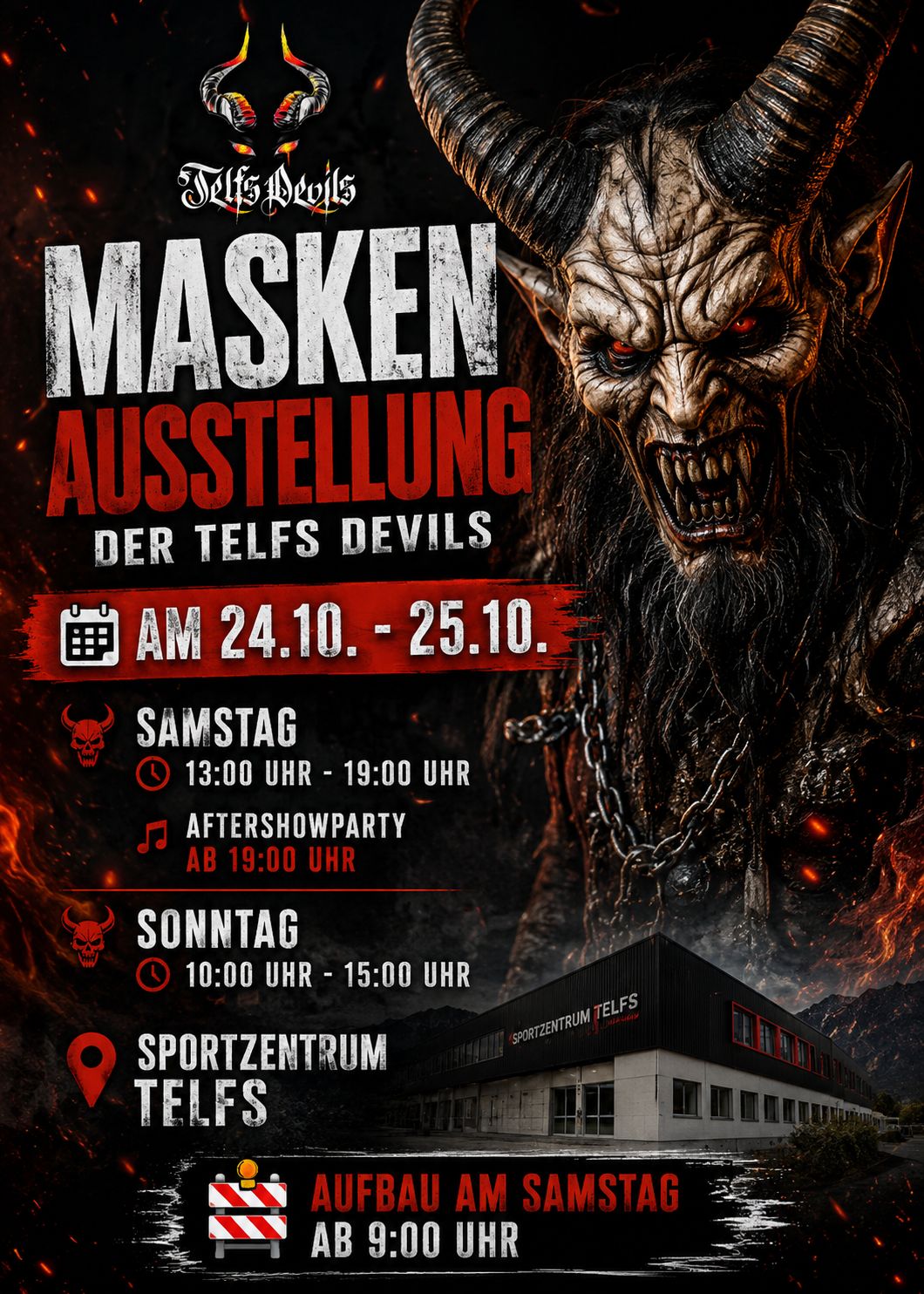 Maskenausstellung Telfs Devil's