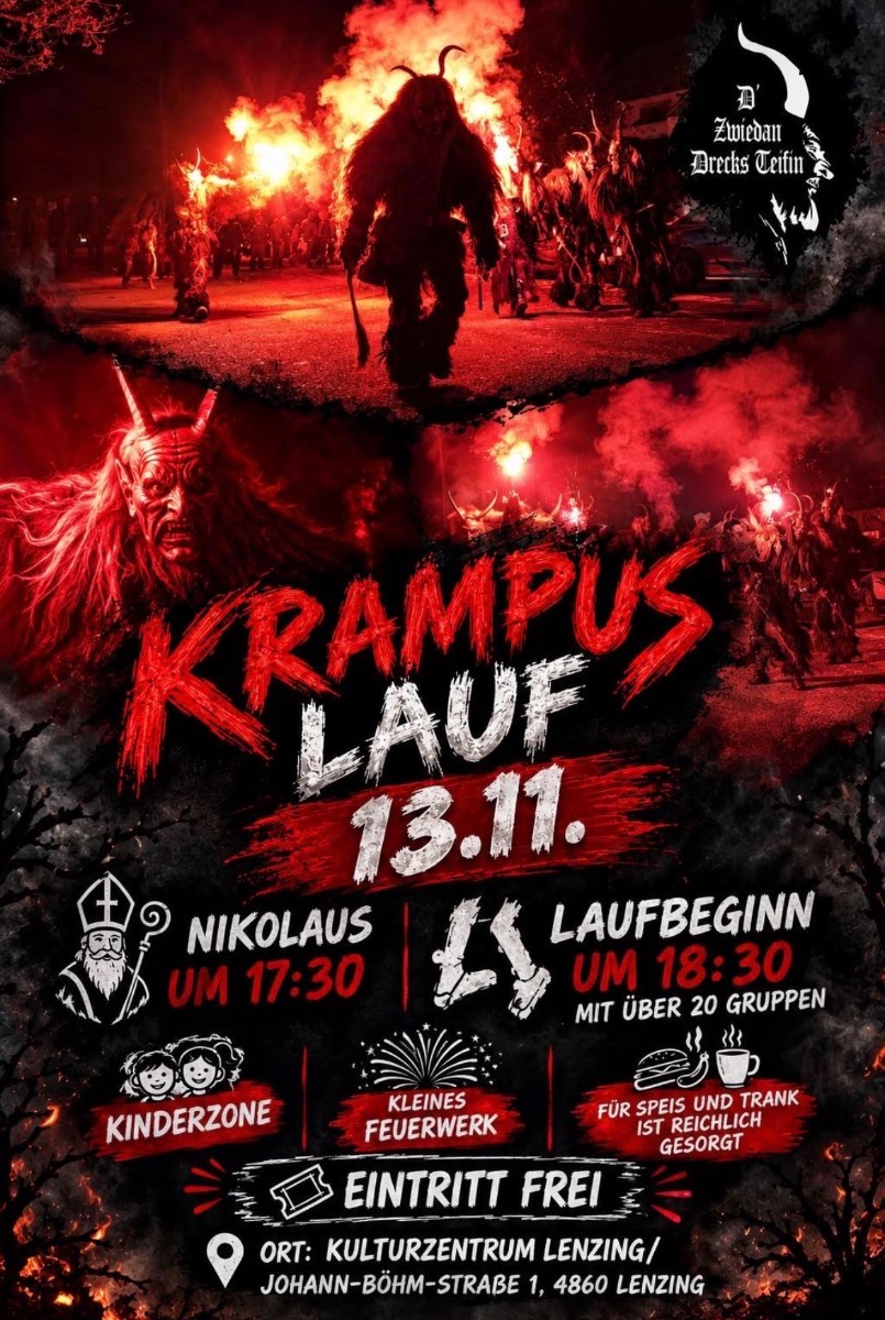 Krampuslauf in Lenzing an der Ager