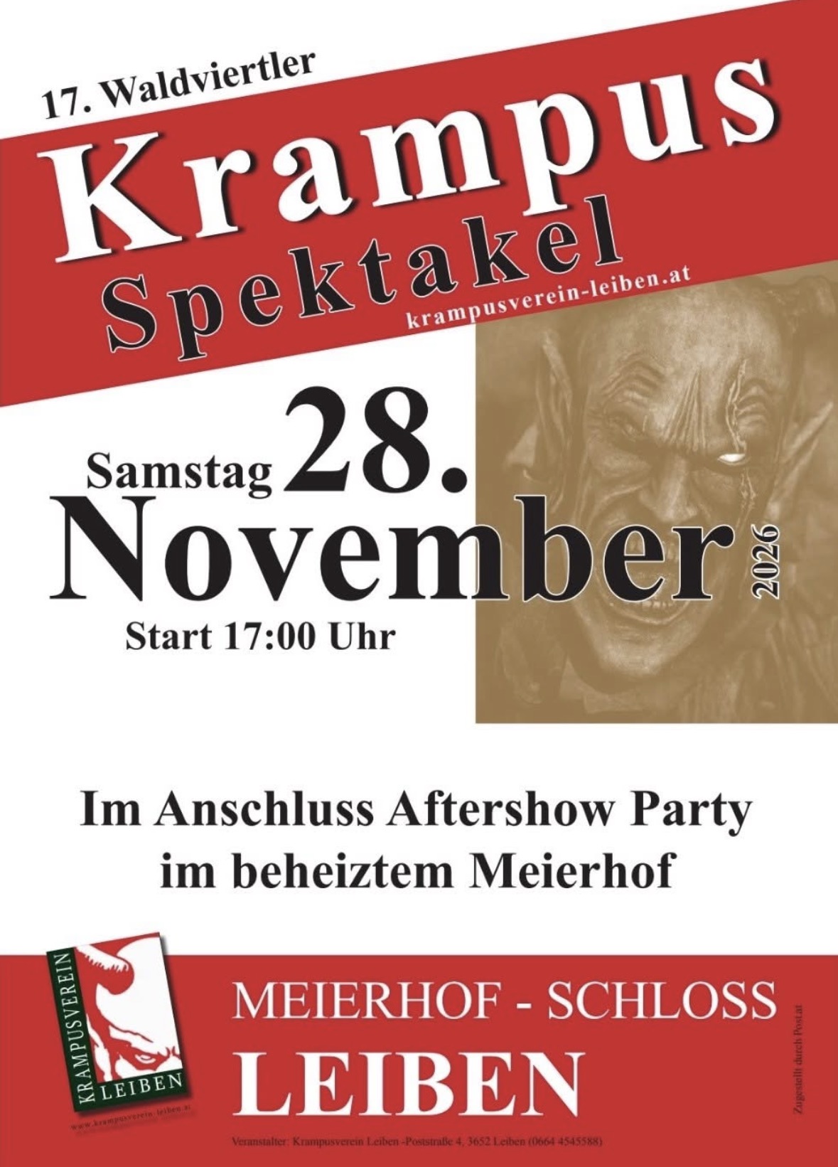 Krampusspektakel Leiben