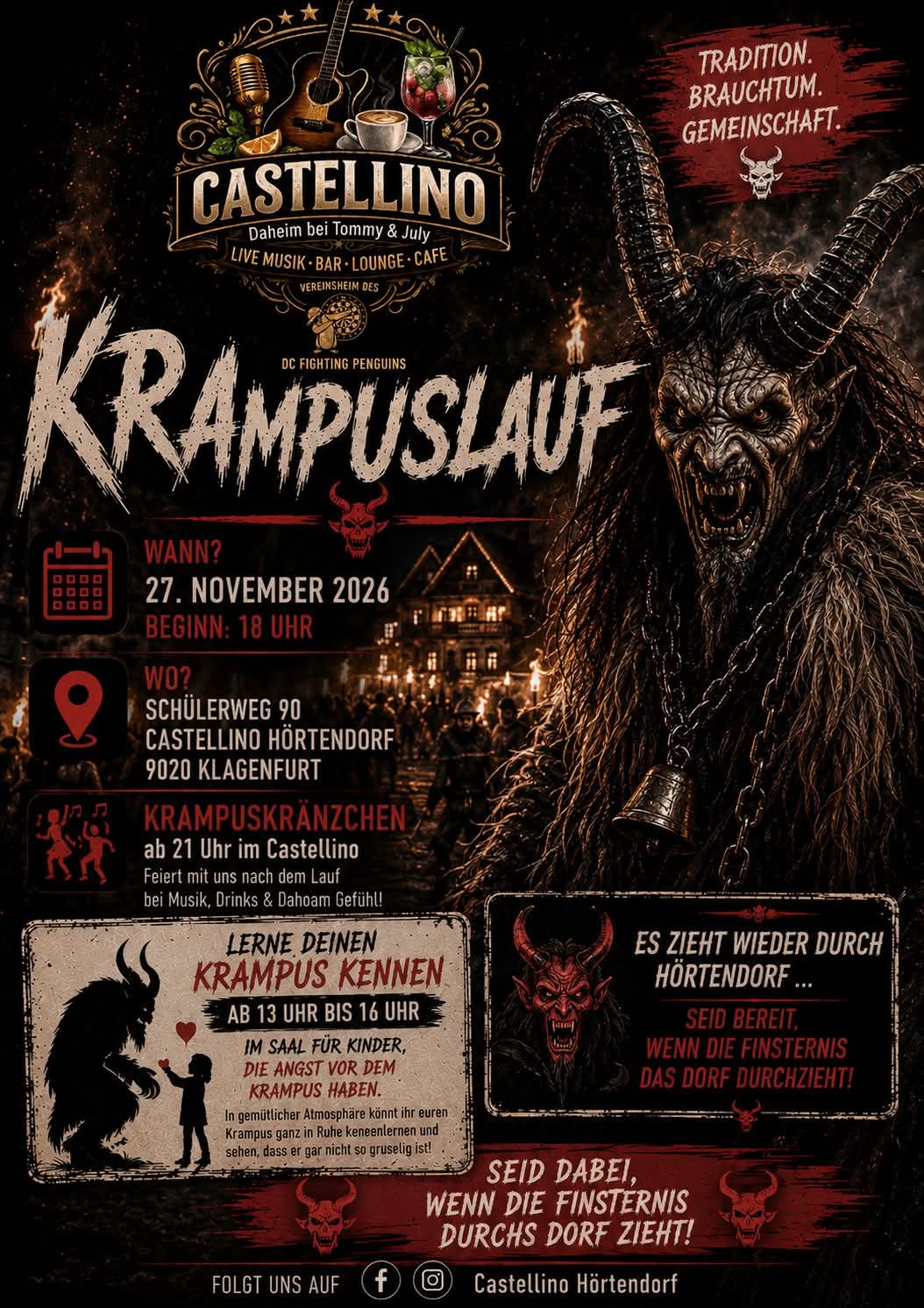 Krampuslauf Castellino Hörtendorf