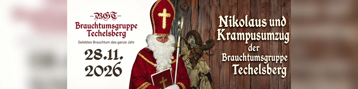 Nikolaus- & Krampusumzug der Brauchtumsgruppe Techelsberg