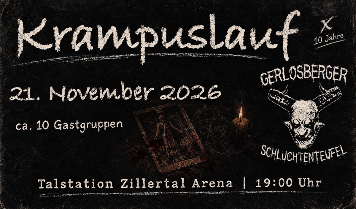 Krampuslauf der Gerlosberger Schluchtenteufel