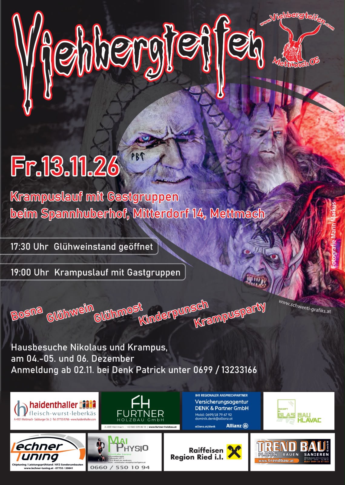 Krampuslauf in Mettmach 2026