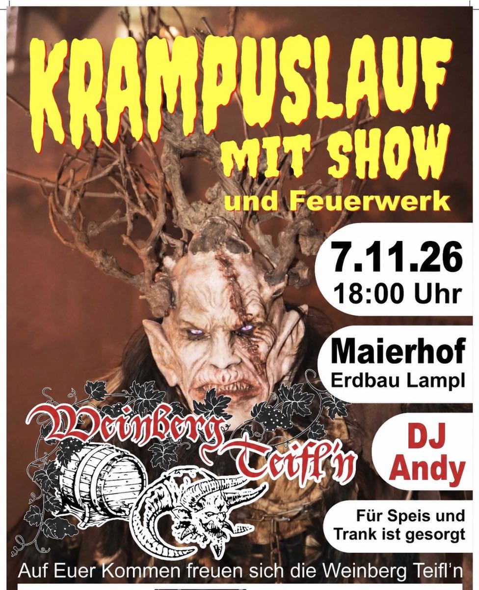 4. Krampuslauf mit Show der Weinberg Teifl’n