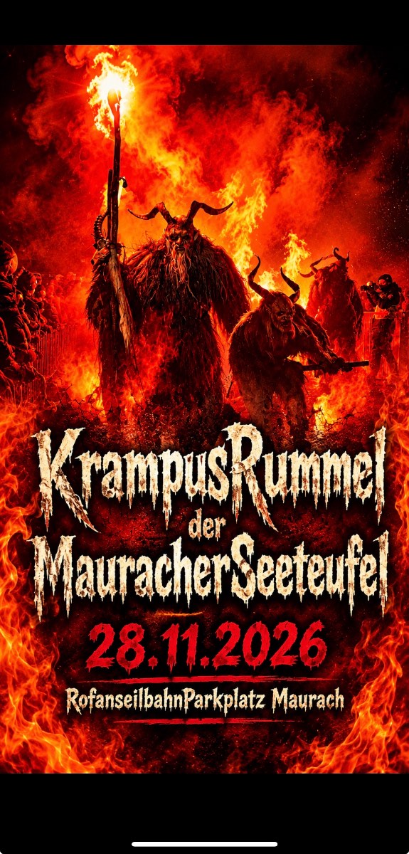 Krampusrummel der Mauracher Seeteufel