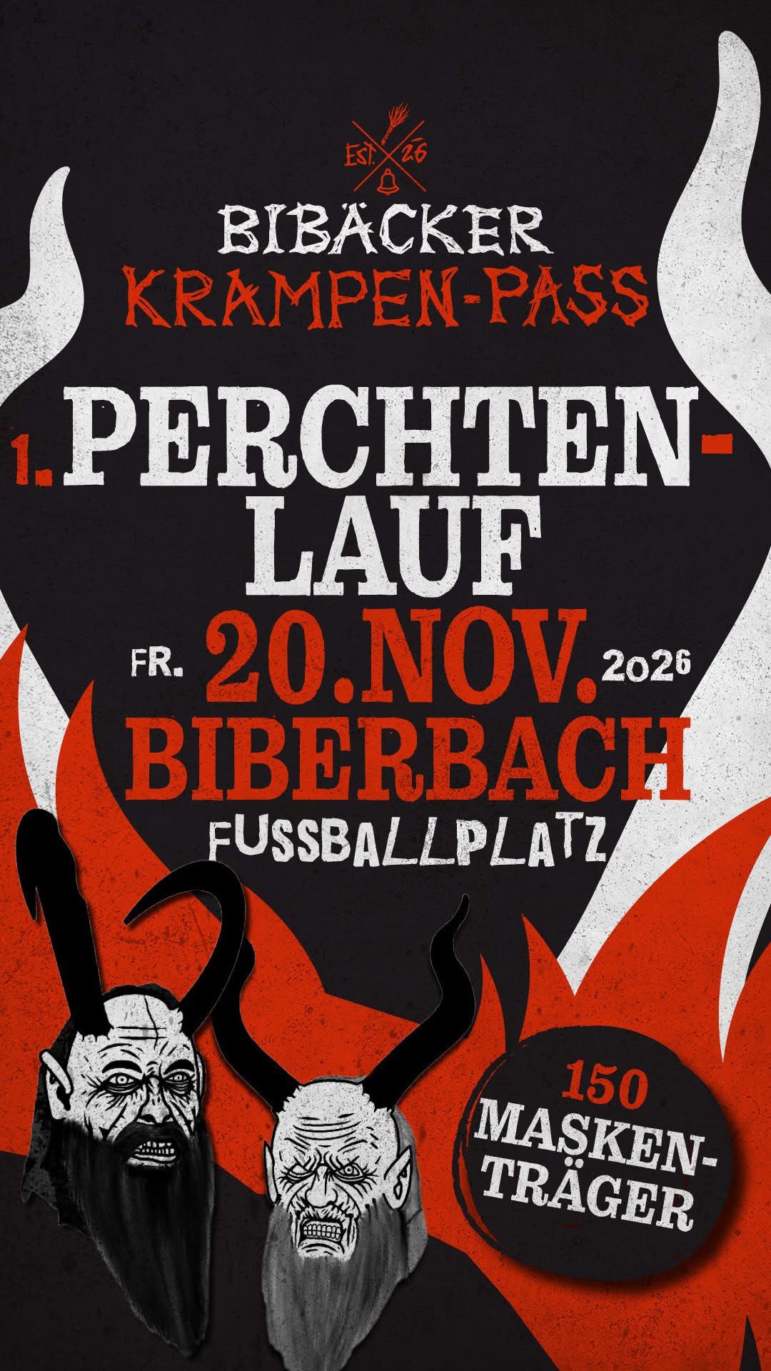 1. Perchtenlauf des Bibäcker Krampen-Pass