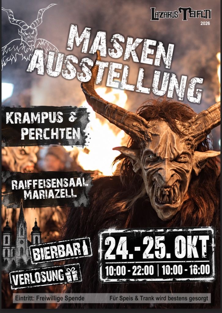 Maskenausstellung Mariazell