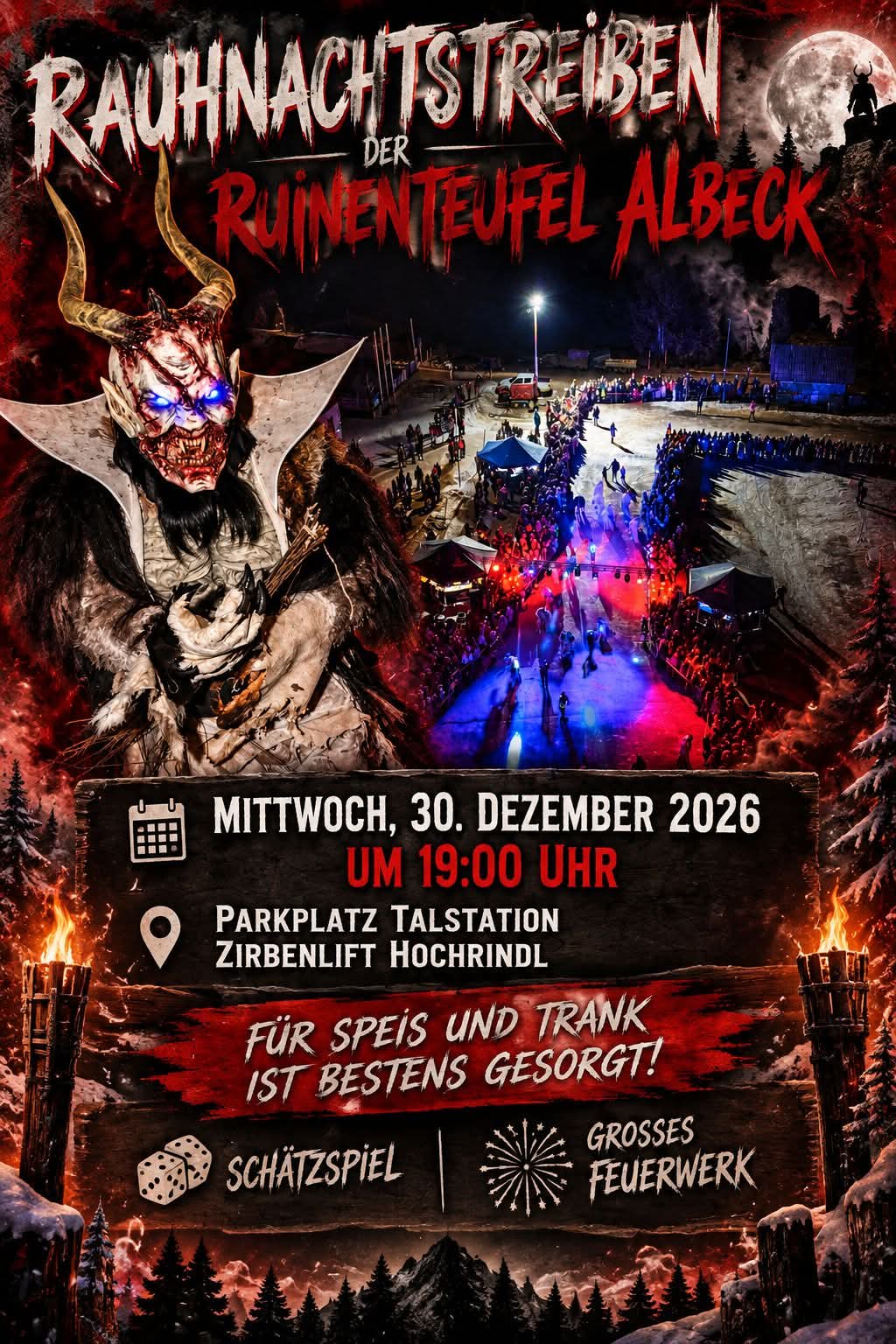 Raunachtstreiben Hochrindl