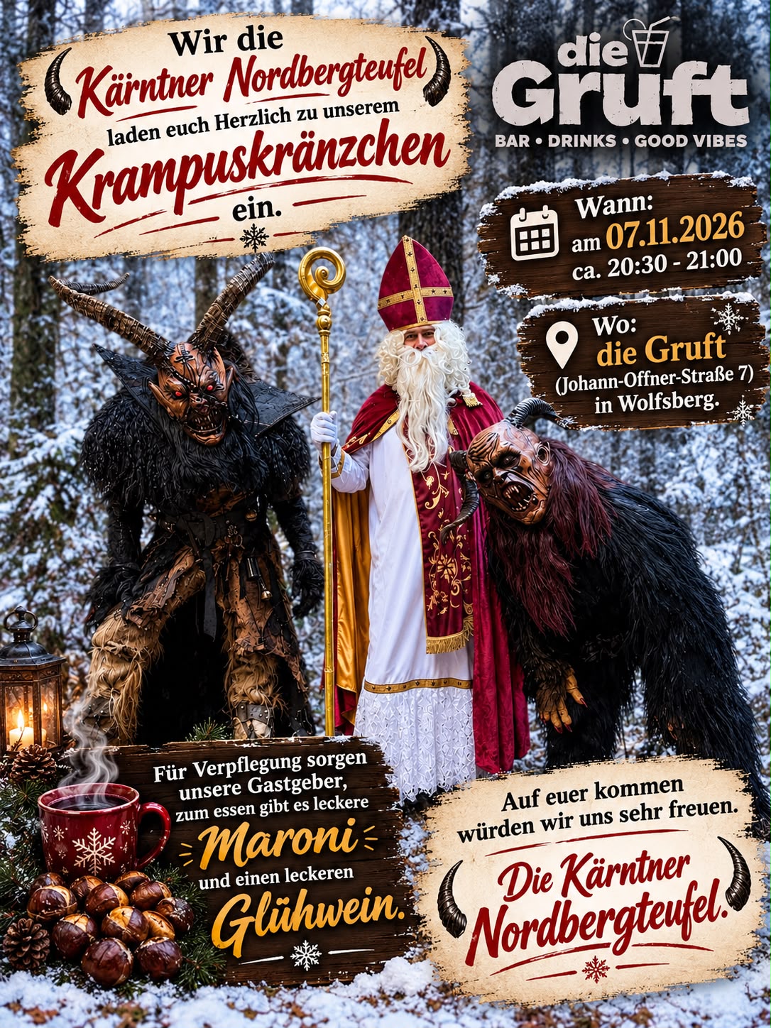 Krampuskränzchen von „Die Gruft“