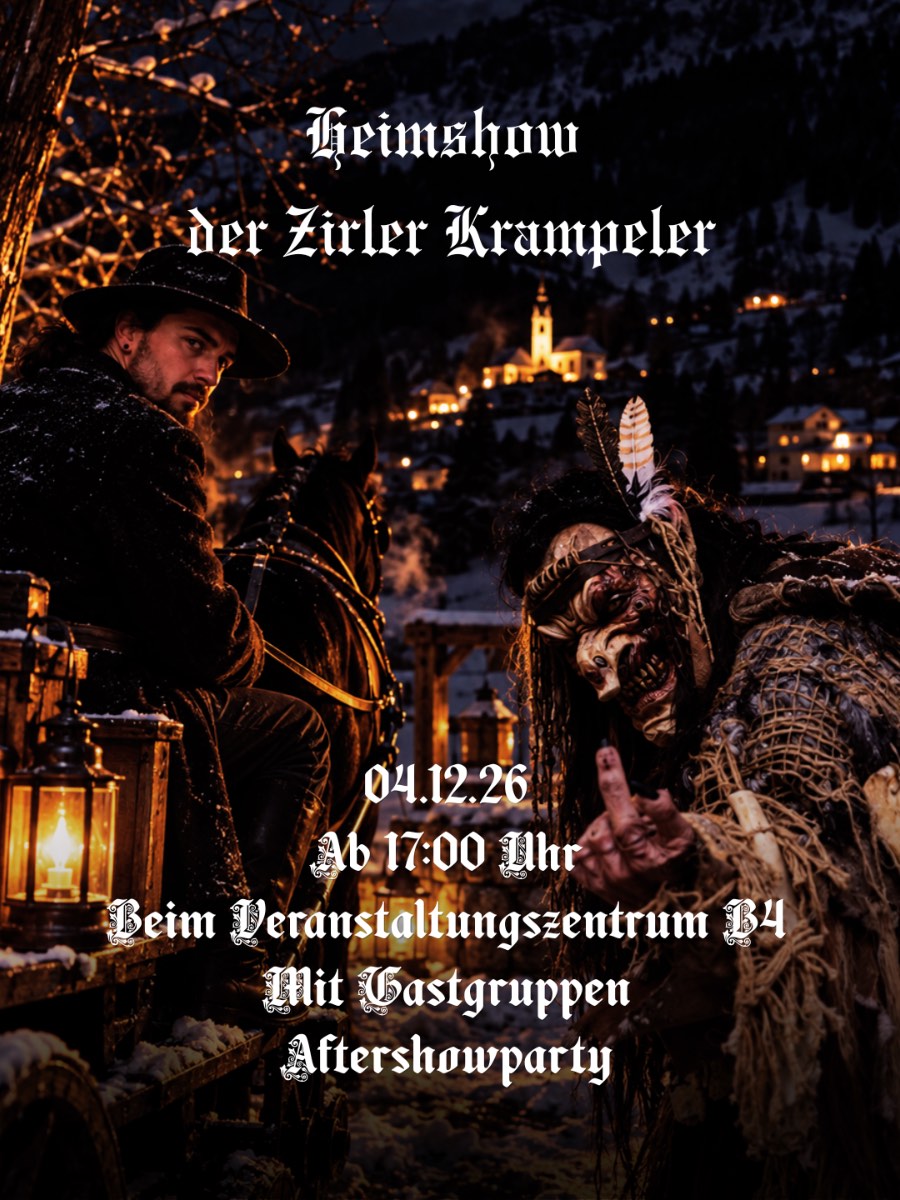 Heimshow der Zirler Krampeler