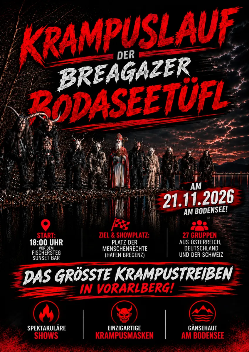 Krampuslauf der Breagazer Bodaseetüfl