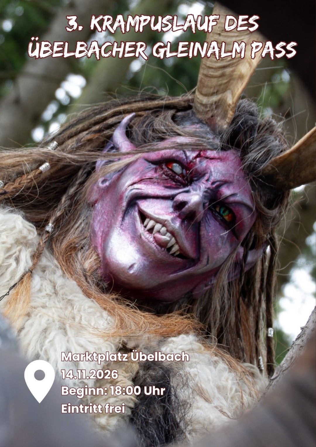 3. Krampuslauf des Übelbacher Gleinalm Pass