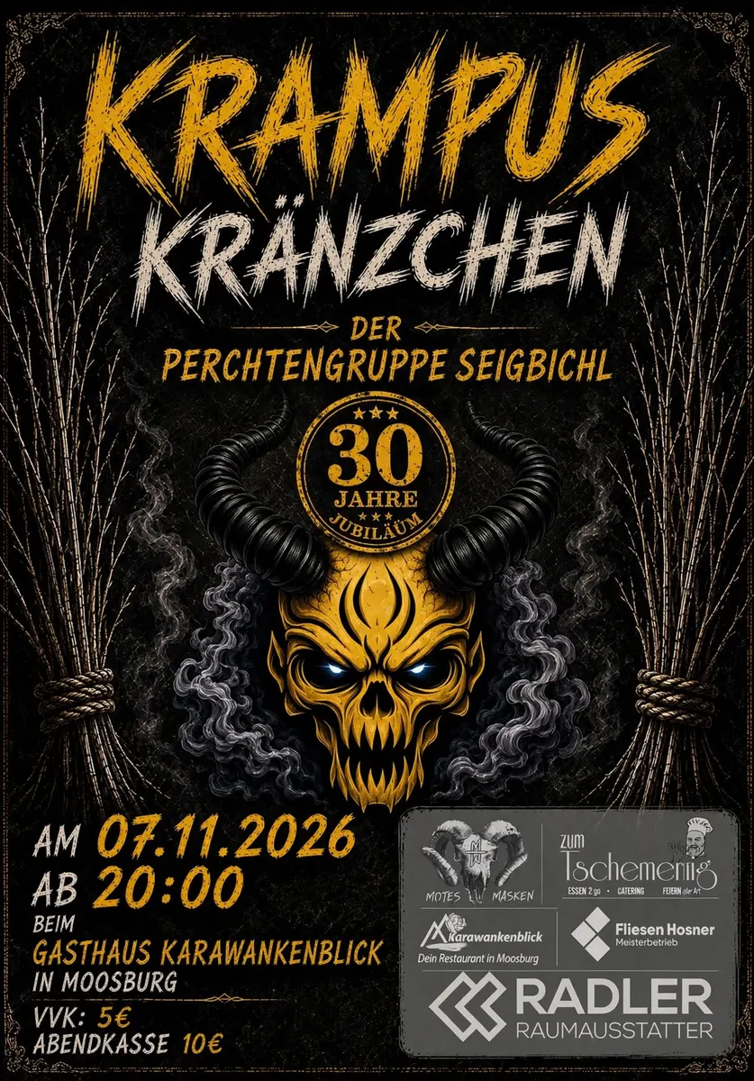 Krampuskränzchen Moosburg