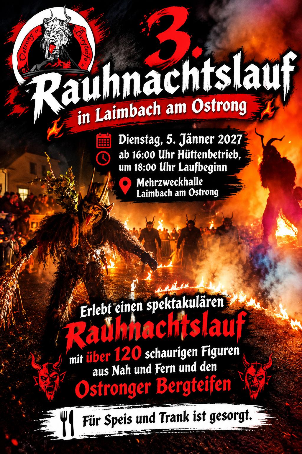 3. Rauhnachtslauf der Ostronger Bergteifen