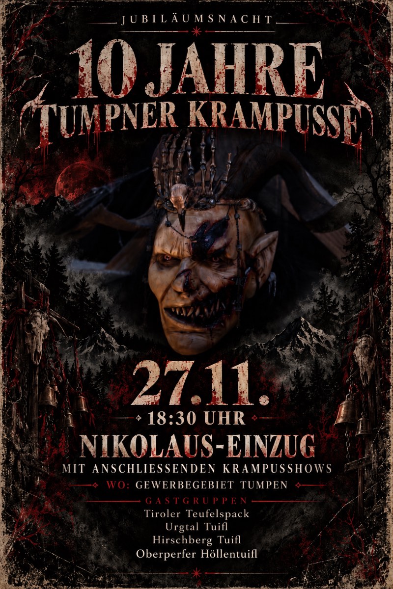 10 Jahre Tumpner Krampusse