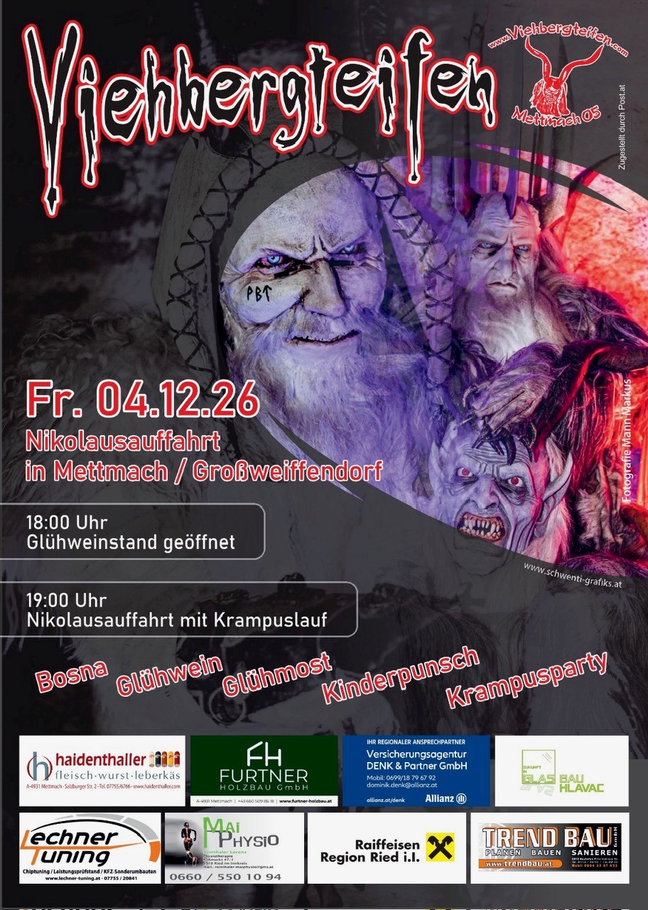 Nikolausauffahrt in Mettmach/Großweiffendorf
